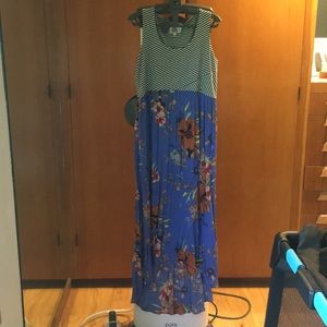 High low Anthropologie maxi